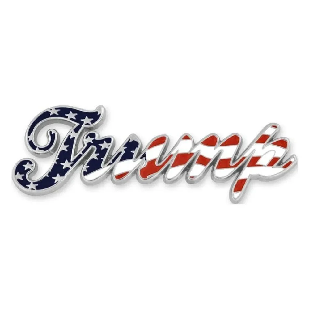 NWT Trump American Flag Brooch Patriotic Pin Veteran Gifts Trump Merchandise